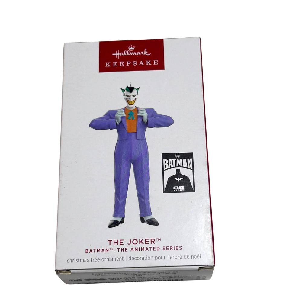 Hallmark The Joker Batman Animated Series 2024 QXI7201 Keepsake Ornament New